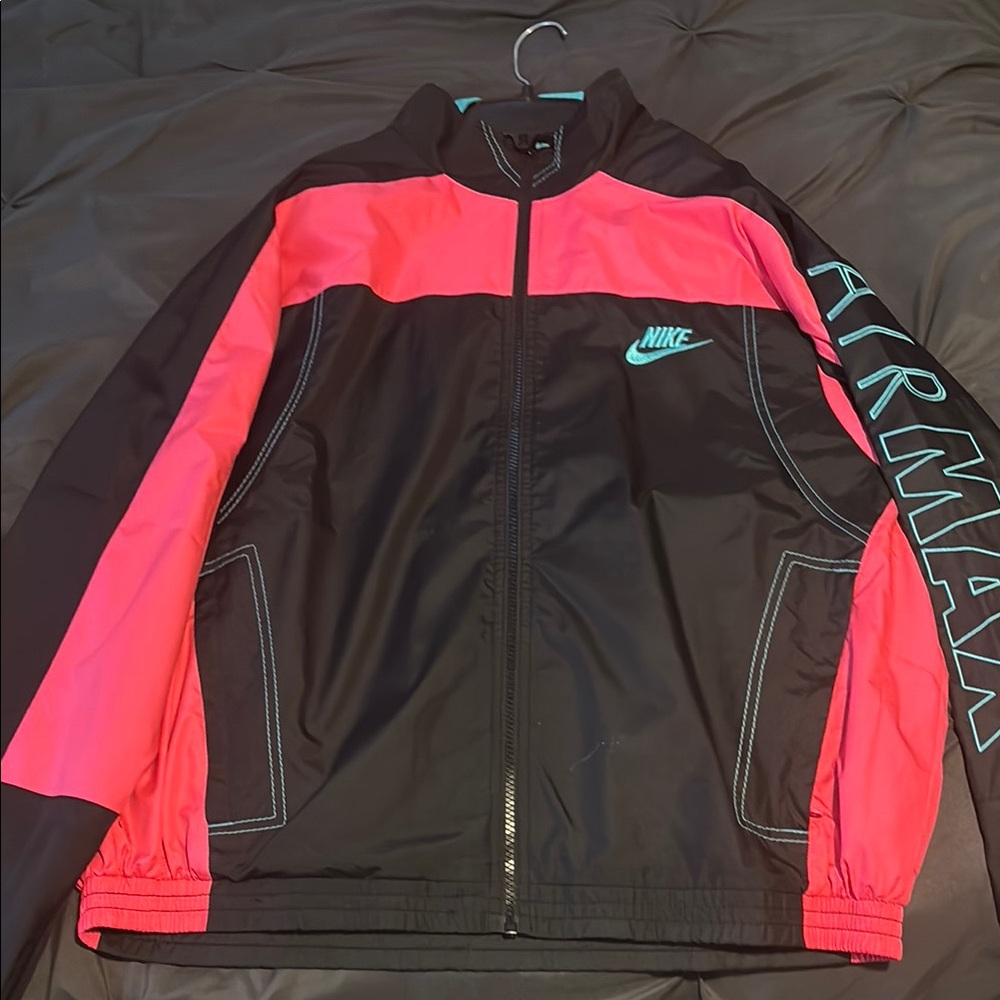 Nike Air Max Black and Pink Jacket